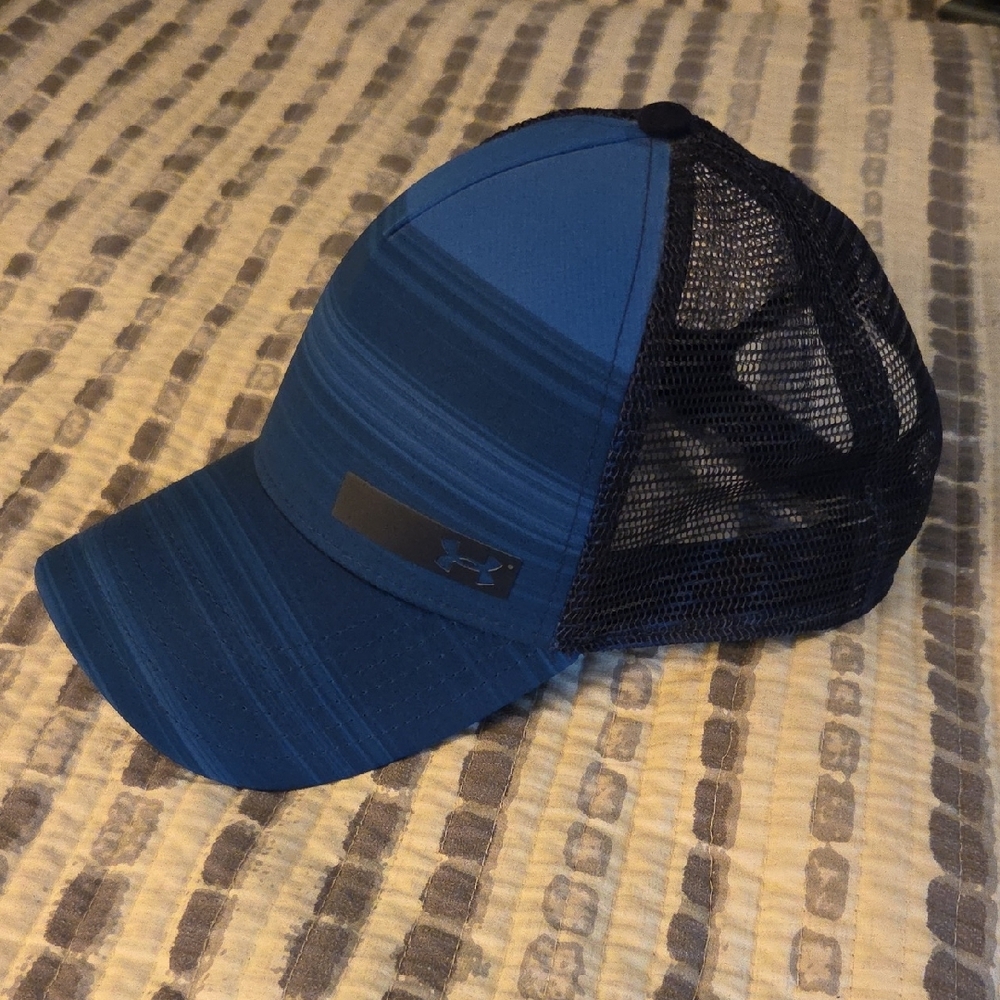 Under Armour Navy and Black Mesh Cap